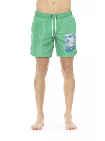 Bikkembergs Grün Polyester Herren Bade Kurz