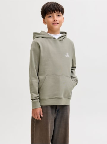 JACK & JONES Junior Kapuzenpullover in Vetiver