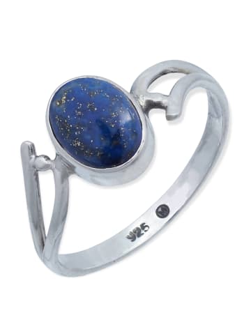 mantraroma 925er Silber - Ringe mit Lapis Lazuli