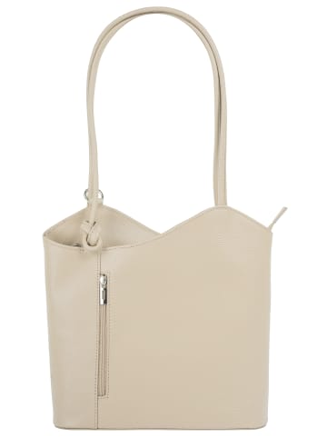 Cluty Shopper Rucksack Kombination in beige