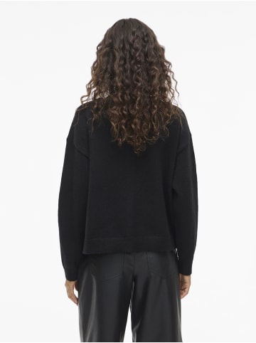 Vila Strickjacke VIBrianna in schwarz - 0001