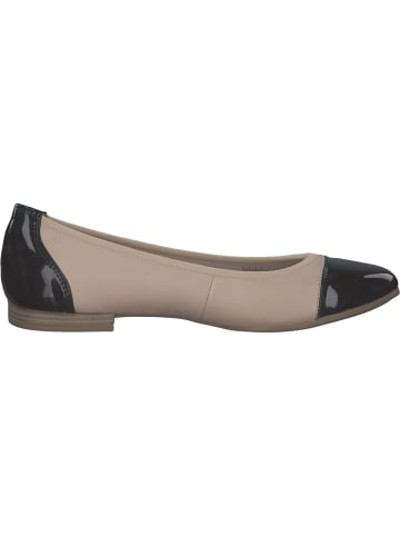 Tamaris Ballerinas in nude comb