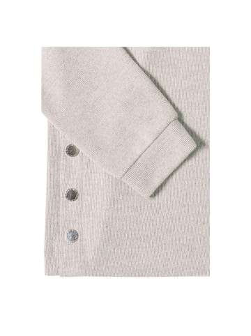 Cecil Langarmshirt in toffee cream melange