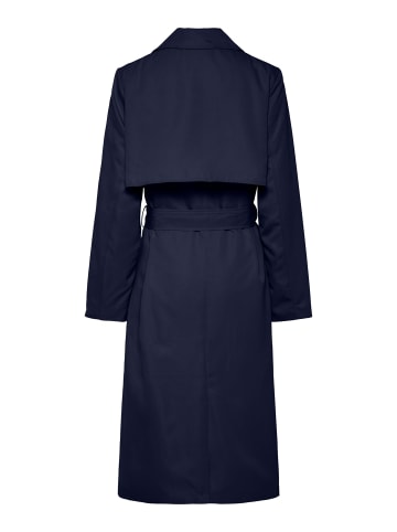 Pieces Trenchcoat in Maritime Blue
