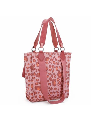 Fritzi aus Preußen Izzy02 Canvas Shopper Tasche 32 cm in leo brick