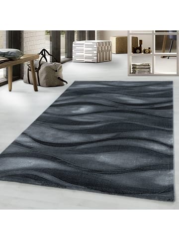 Teppich Boss Kurzflor Teppich Clara Schwarz