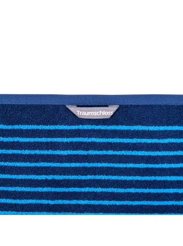 Traumschloss Frottier-Line Stripes Handtuch in hellblau