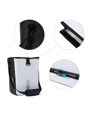 #DoYourSports DoYourSpors Fahrradtasche Roll-Top 21l weiß  Weiß