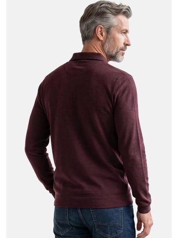 Casa moda Poloshirt Basic in Dunkelrot