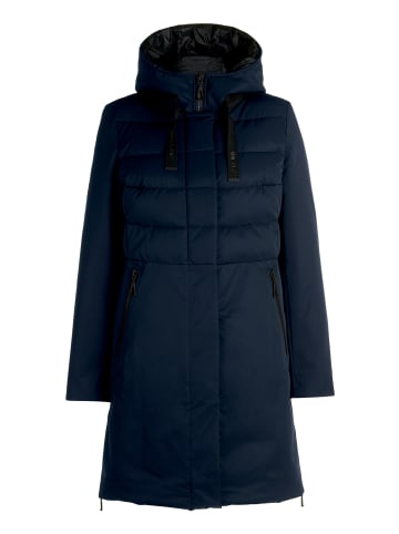 AMBER & JUNE Winterjacke Kunstdaune in Dunkelblau