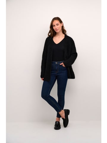 CULTURE Strickjacke CUbrava Oversize fit in Black