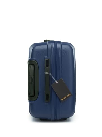 Wittchen MEDIUM SUITCASE FROM ABS WITH LUGGAGE TAG in Dark blue