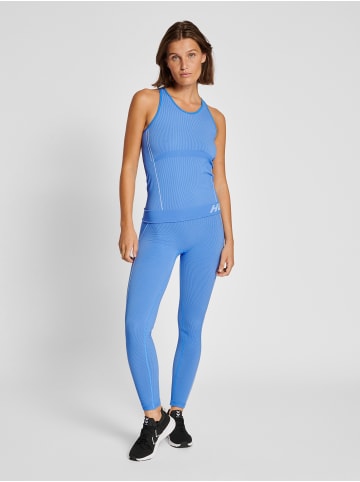 Hummel Leggings Hmlte Christel Damen in RIVIERA/BLUE BELL MELANGE