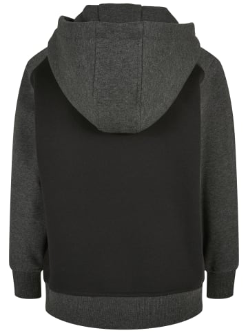 Urban Classics Urban Classics Herren Boys 2-Tone Fake Raglan Hoody in black/charcoal