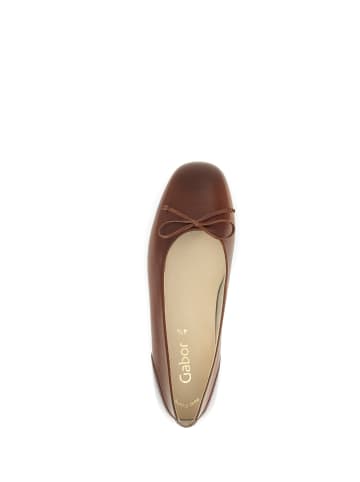 Gabor Fashion sportliche Ballerinas in braun