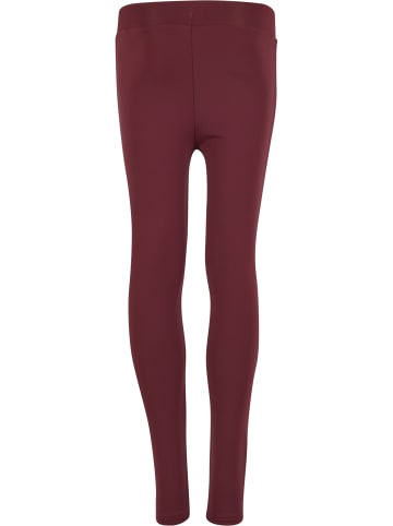 Urban Classics Urban Classics Damen Girls Tech Mesh Leggings in port