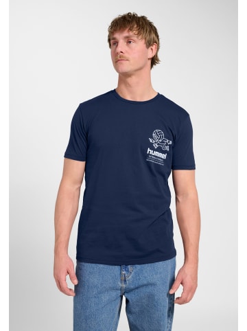 Hummel T-Shirt Hmlpulse Lebensstil Herren in DRESS BLUES