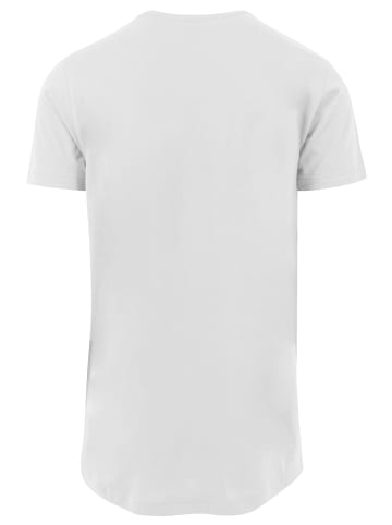 F4NT4STIC T-Shirt Star Wars Mandalorian Banther Skull in weiß