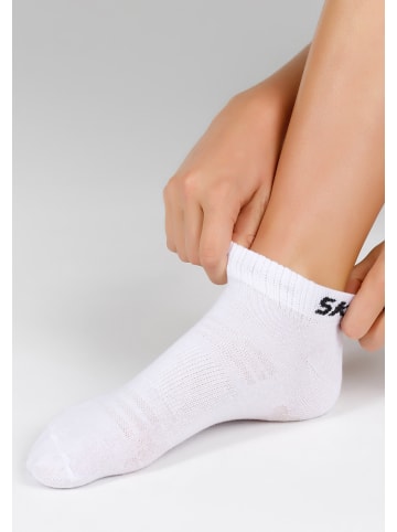 Skechers Sneakersocken 8er Pack mesh ventilation in Weiß