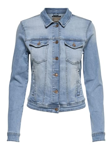 ONLY Jeansjacke in Light Blue Denim