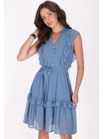 faina Damen Kleid in Hellblau