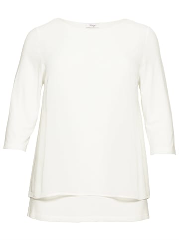 sheego Blusenshirt in offwhite