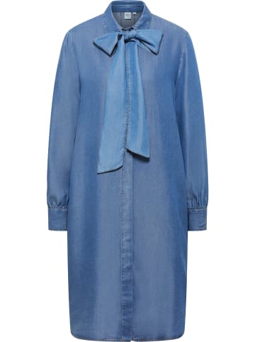 Eterna Blusenkleid LOOSE FIT in dark indigo