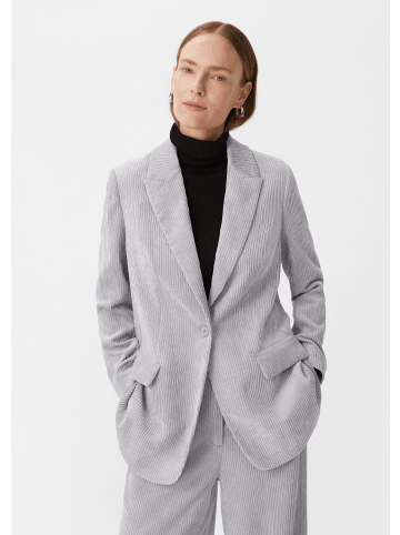 comma Indoor-Blazer langarm in Grau