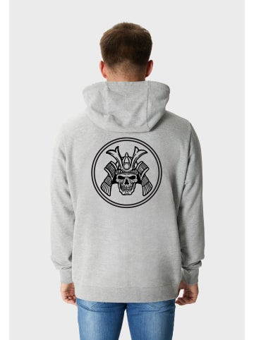 OLDSKULL Hoodie Basic Samurai in Heather Grey