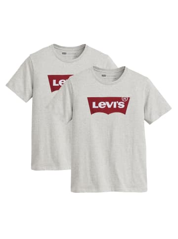 Levi´s T-Shirt 2er Pack in Grau