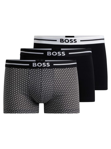 BOSS Boxershort 3er Pack in Schwarz