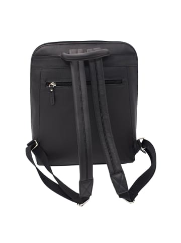 Jump Uppsala Rucksack Leder 34 cm Laptopfach in noir