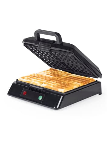 Gourmetmaxx GOURMETmaxx Waffeleisen für Belgische Waffeln - Schwarz