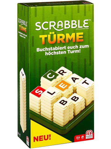 Mattel Scrabble Türme Wörterspiel in Grün ab 10 Jahre