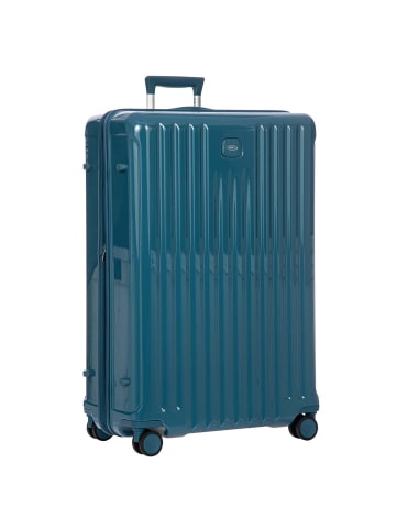 BRIC`s Positano 4 Rollen Trolley 82 cm mit Dehnfalte sea