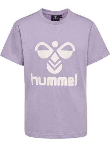Hummel Hummel T-Shirt Hmltres Jungen Atmungsaktiv in LAVENDER GRAY