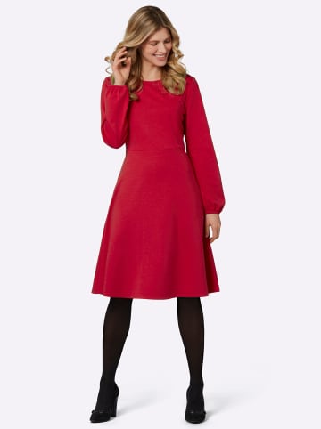 Sieh an! Kleid in rot