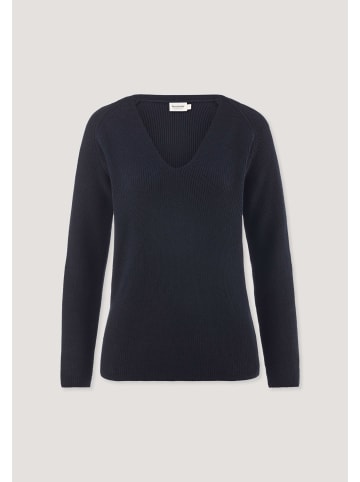 Hessnatur Strick Pullover in marine