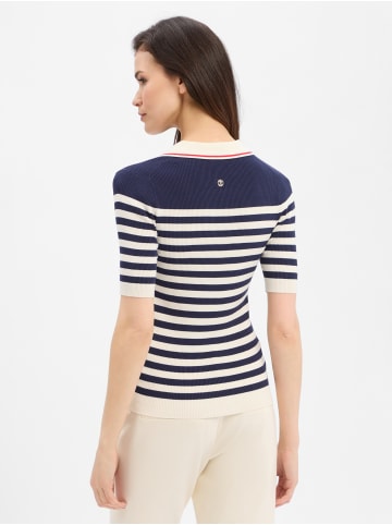 JOOP! T-Shirt in marine weiß