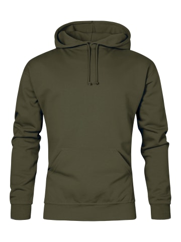 TERRAX Pullover Basic in oliv in oliv
