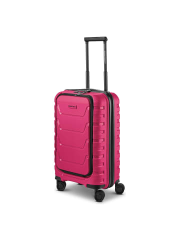 Smartbox Edition 01 4 Rollen Kabinentrolley 55 cm Laptopfach in pink