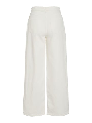 Vila Wide Fit Jeans in Cloud Dancer