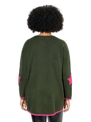 Angel of Style Pullover in dunkel grün