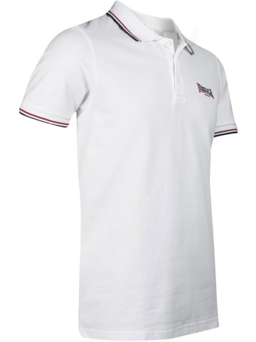 Lonsdale Polo "Lion" in Weiß