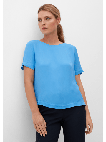 s.Oliver BLACK LABEL Bluse kurzarm in Blau