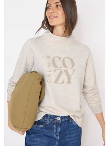 Cecil Sweatshirt in oat milk beige melange