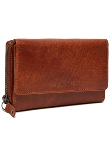 The Chesterfield Brand Rhodos Geldbörse RFID Schutz Leder 14 cm in cognac