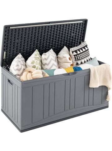 COSTWAY Gartenbox 300L in Grau