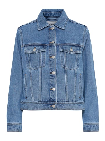 b. young BYKERINA JACKET - regular fit in Mid Blue Denim