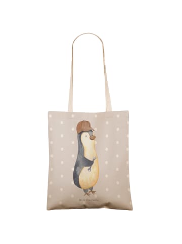 Mr. & Mrs. Panda Tasche Wenn Papa es nicht reparieren kann, sind... in Grau Pastell